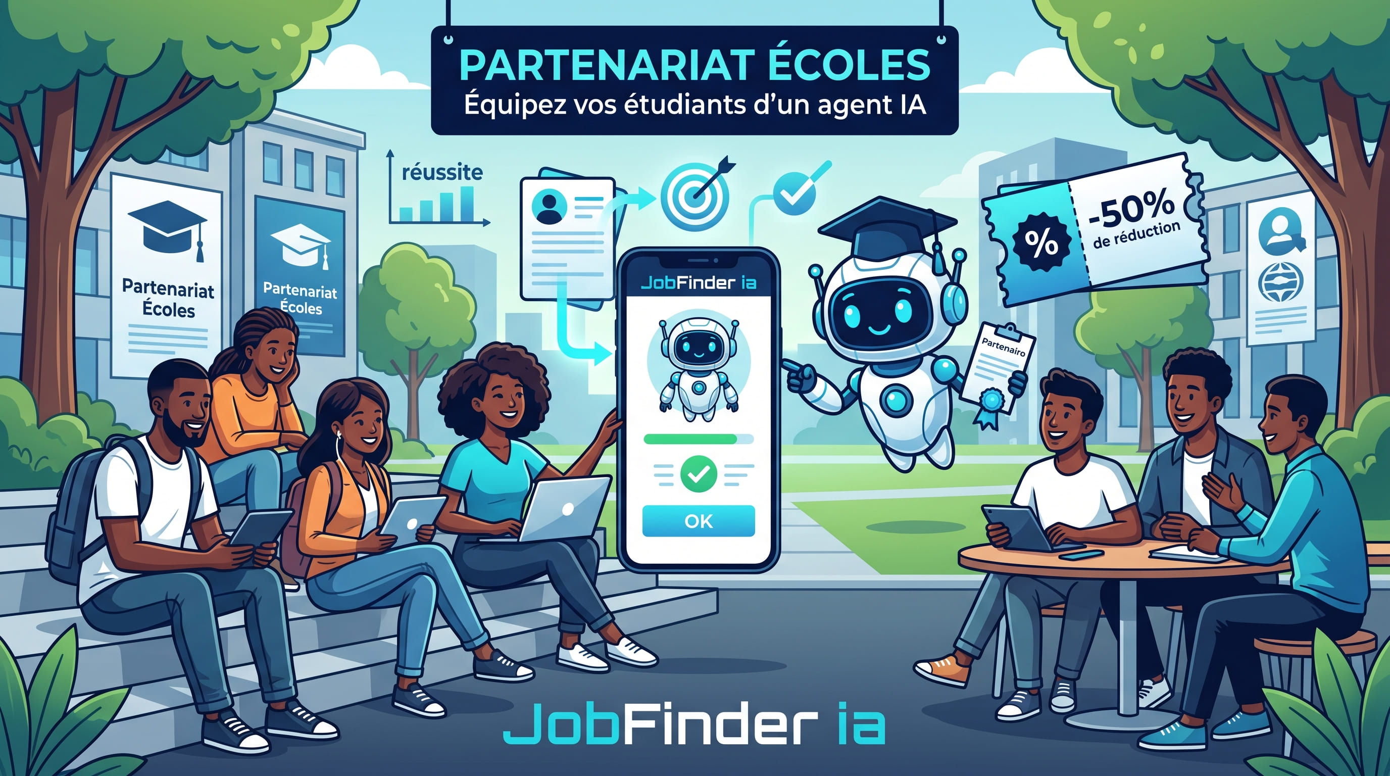 Écoles et centres de formation : comment équiper vos étudiants d'un agent IA de recherche d'emploi