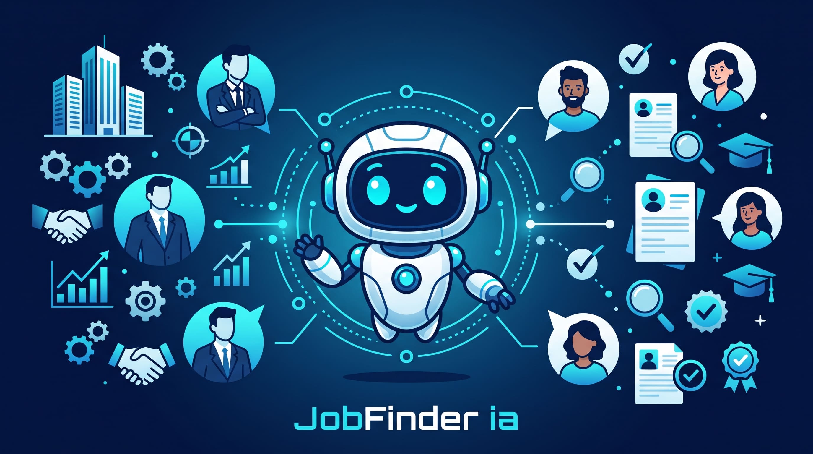 JobFinder ia lance son offre pour les entreprises et cabinets de recrutement